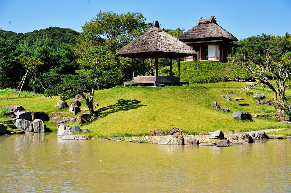 信長が愚息、織田信雄最大の偉業“楽山園”に遊ぶ。の写真