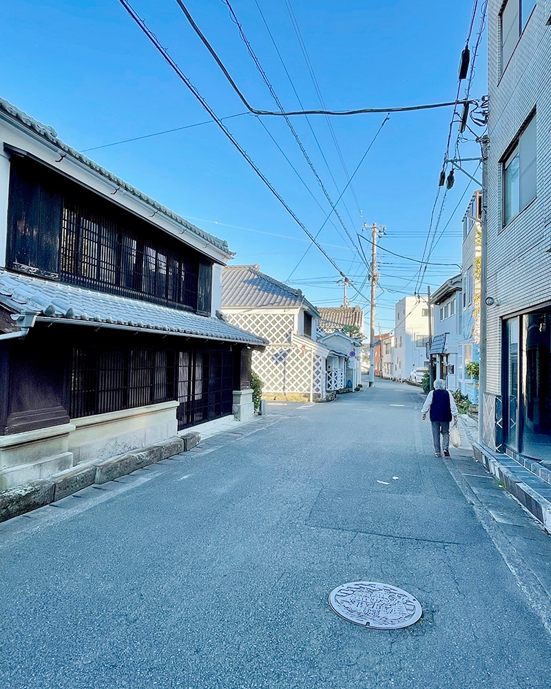 下田の街並みの写真