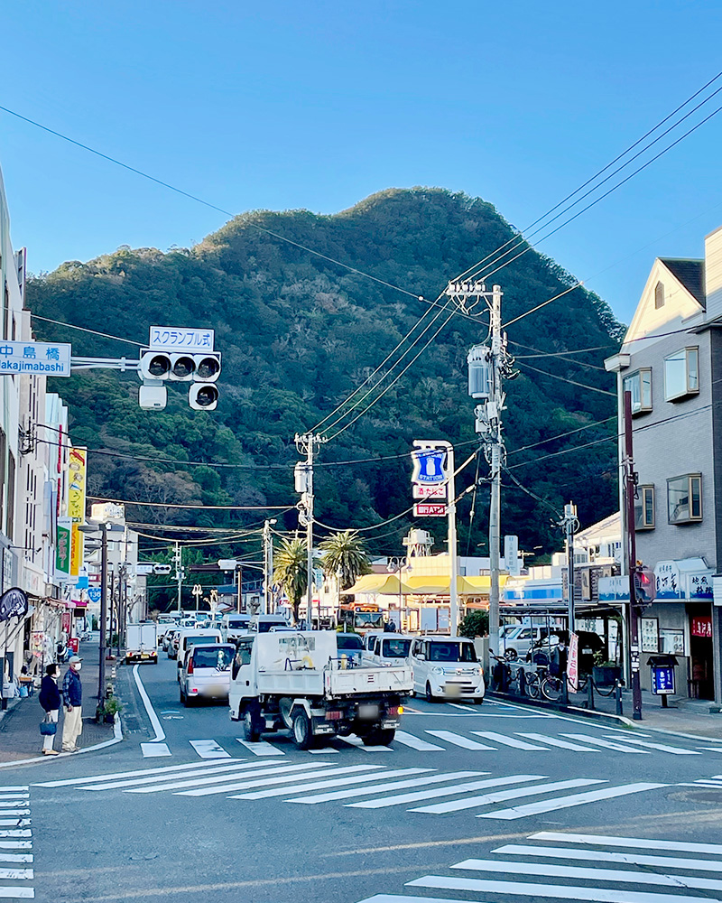 下田富士の写真