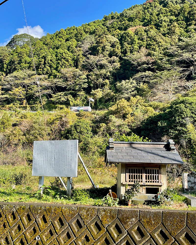 関戸吉信の墓があった写真