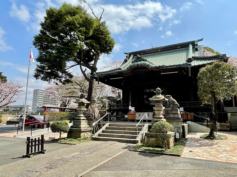 義貞が参拝した八幡神社の写真