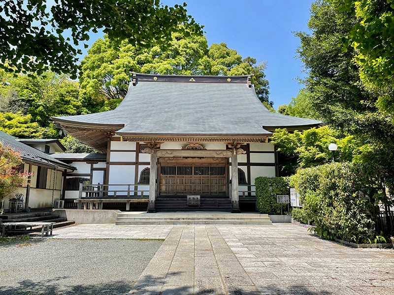 平良文の塚が残る二伝寺の写真
