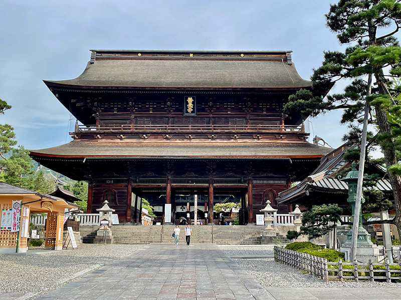 山門の写真