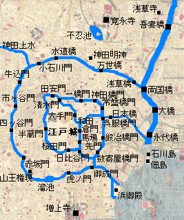 江戸城外濠(出典:Wikipedia)の写真