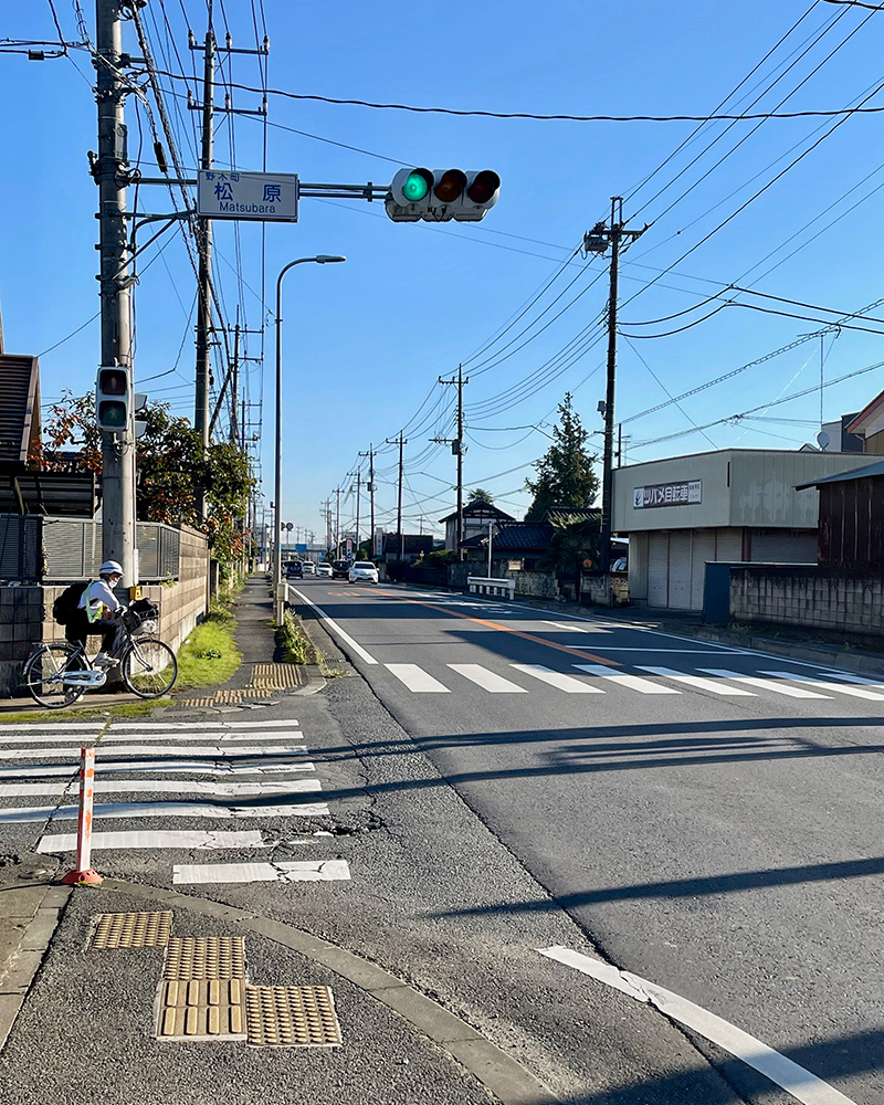 野木宿には、かつて松並木があった写真