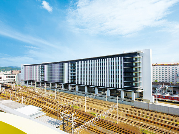 西日本No.1のトレインビューを誇るホテル近鉄京都駅